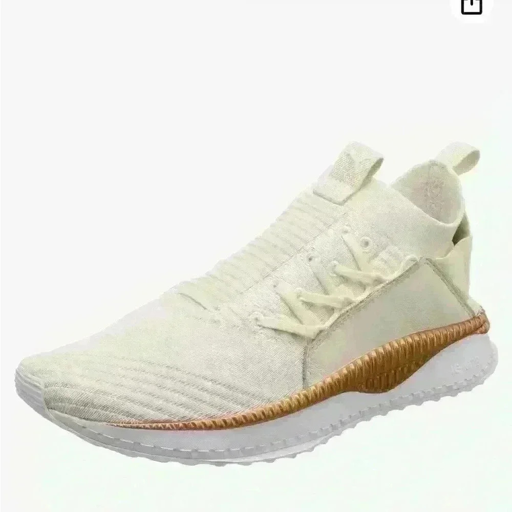 PUMA Tsugi Jun, Women's 10 Whisper White and Rose Gold sneakers